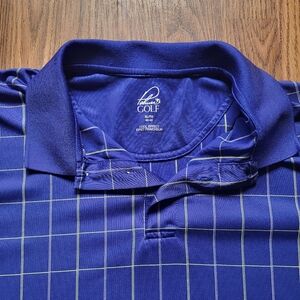 Arnold Palmer Golf Polo XL Blue Cool Effect Performance Shirt B21